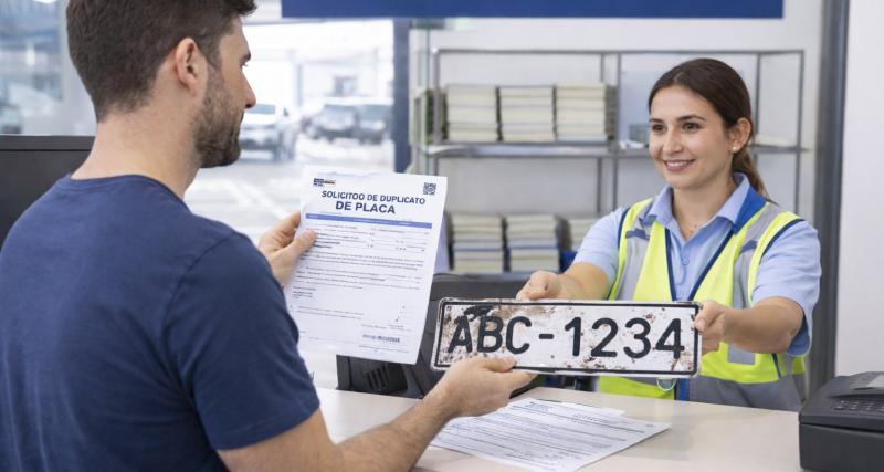 DUPLICADO DE PLACA POR DETERIORO