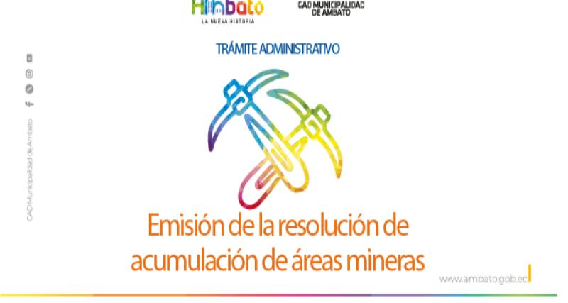 Resolución de acumulación de áreas mineras