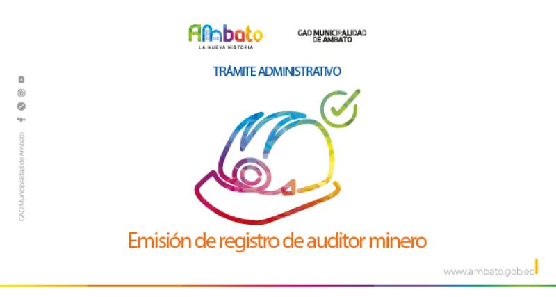 Registro de auditor minero