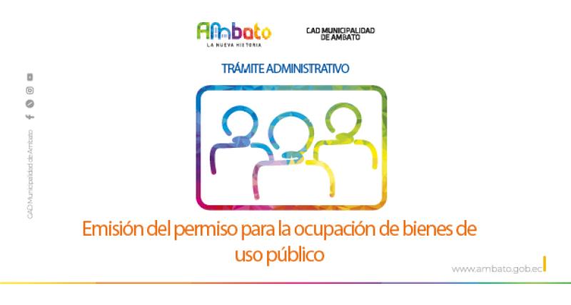 Permiso para la ocupación de bienes de uso público
