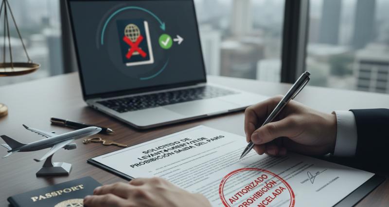 Prohibición de Salida del País.