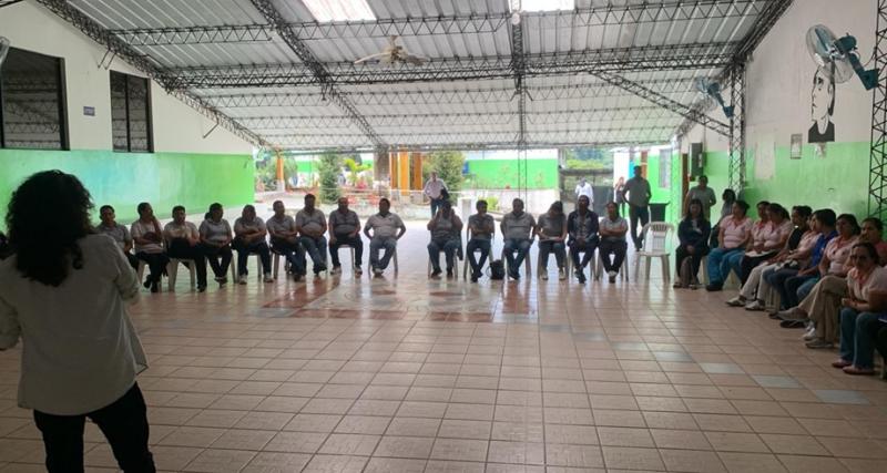  Capacitación que realiza el Ministerio de Gobierno para promover espacios seguros y transformar la cultura de violencia en materia de género.