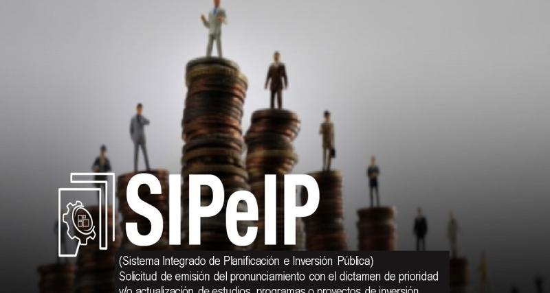 Pronunciamiento con el dictamen de priorización y actualización de la prioridad de los estudios, programas y proyectos de inversión pública