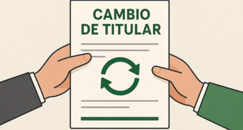 Cambio de titular de autorización administrativa
