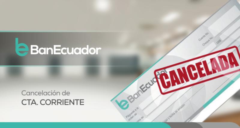 Cancelación cuenta corriente