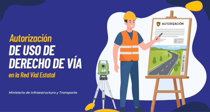 Autorización de uso de derecho de vía en la red vial estatal
