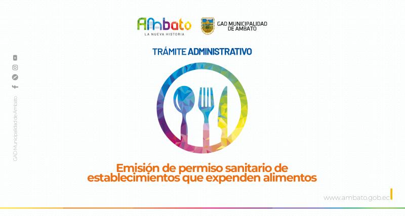 Permiso sanitario de establecimientos que expenden alimentos