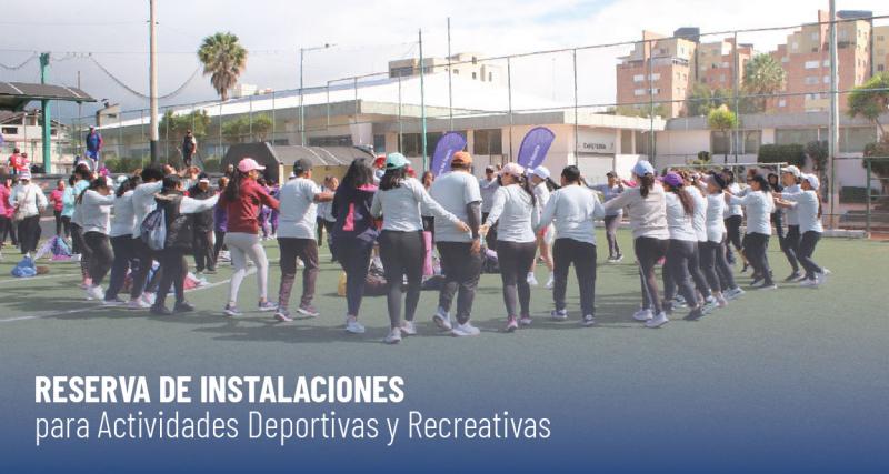 Reservas para Actividades