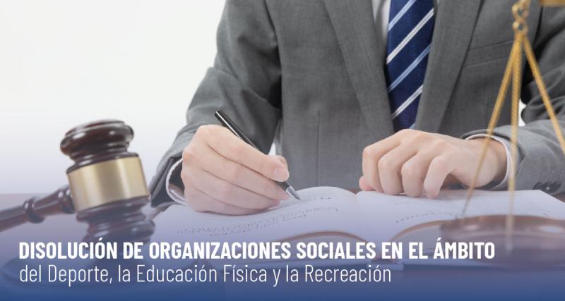 Disolución sociales