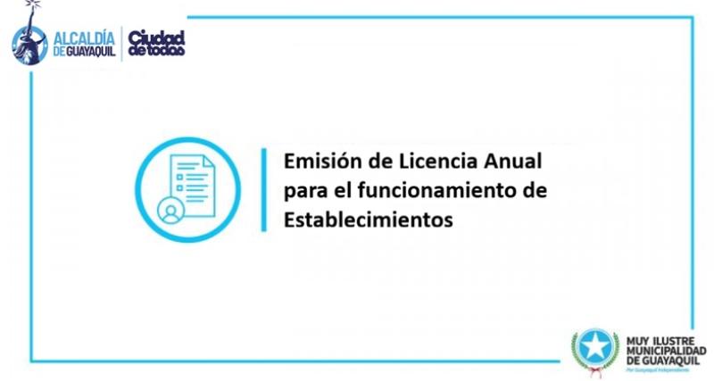 Emisión de Licencia Anual para el funcionamiento de Establecimientos