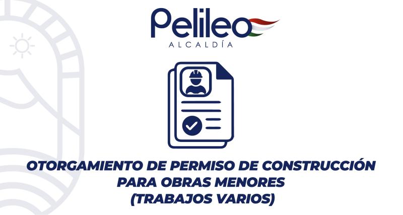 Otorgamiento de permiso de construcción para obras menores (trabajos varios)