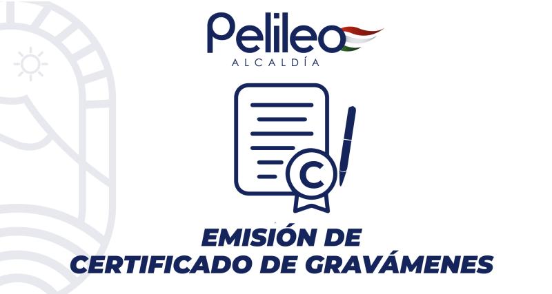 Emisión de certificado de gravámenes