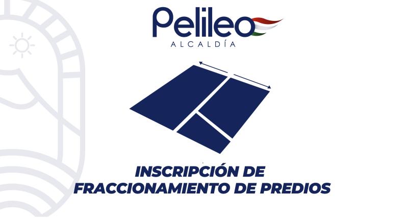 Inscripción de fraccionamiento de predios