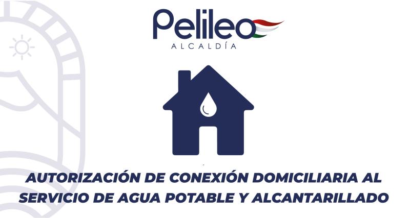 Autorización de conexión domiciliaria al servicio de agua potable y alcantarillado