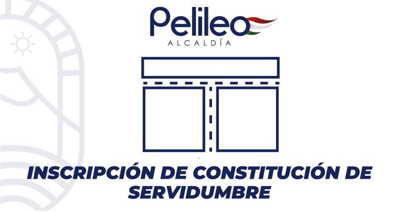 Inscripción de constitución de servidumbre