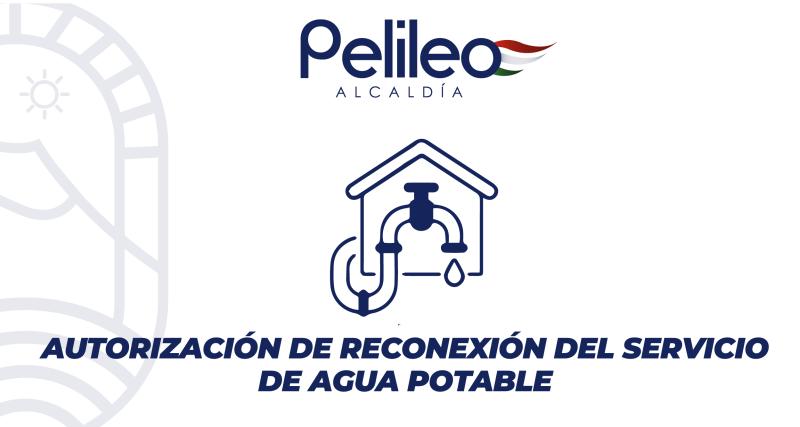 Autorización de reconexión del servicio de agua potable