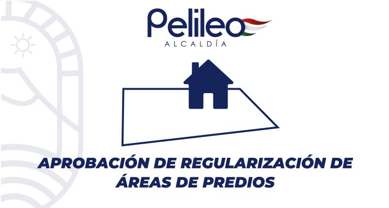 Aprobación de regularización de áreas de predios