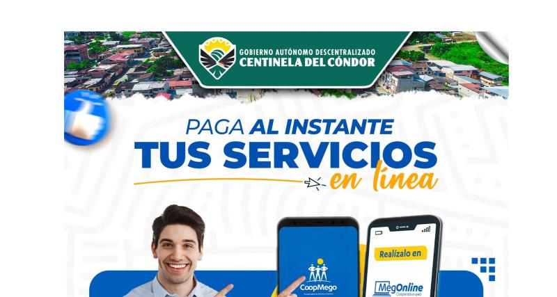 BANCA MOVIL COOPMEGO  PAGA  EN LINEA  Y AL  INSTANTE:  TUS IMPUESTOS, TASAS, PLANILLAS AGUA, PATENTES, CONTRIBUCIONES  Y MAS. 