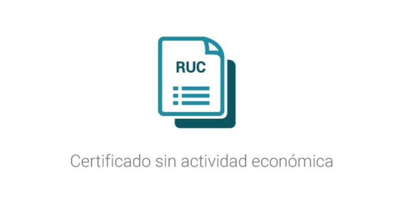 Certificado histórico de actividades