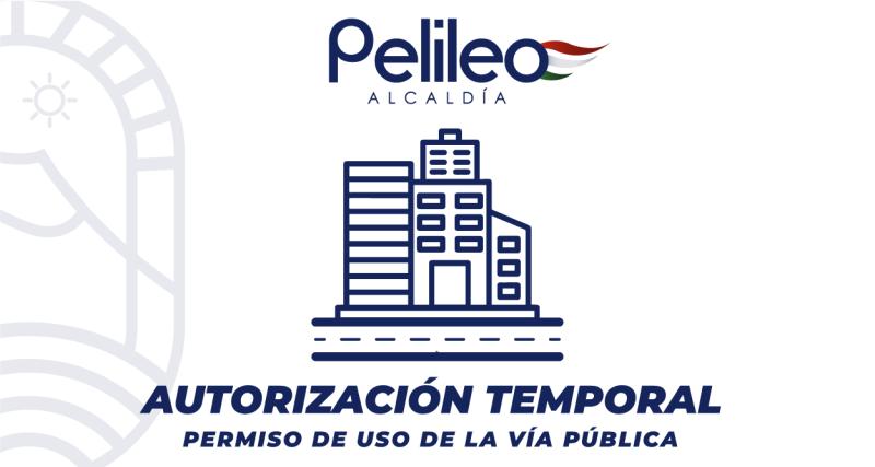 Autorización permiso temporal de uso de la vía pública