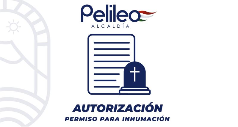 Autorización permiso para Inhumación