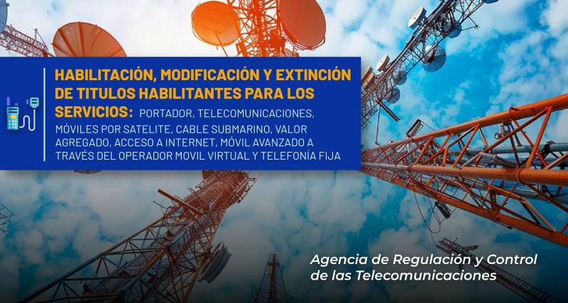 Autorización de prórroga para inicio de operaciones de los Servicios de Telecomunicaciones