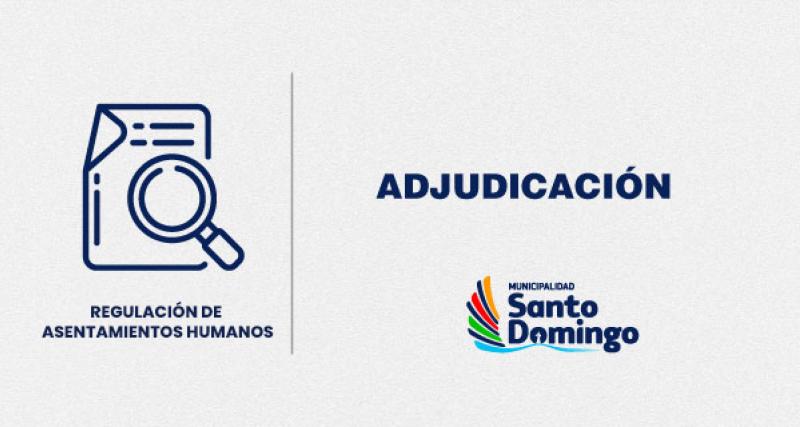 ADJUDICACIÓN