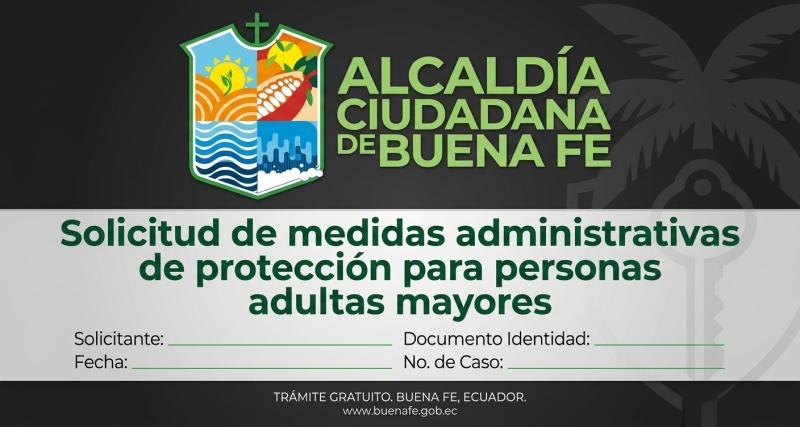 Solicitar medidas administrativas de protección para personas adultas mayores que hayan sufrido vulneración de derechos
