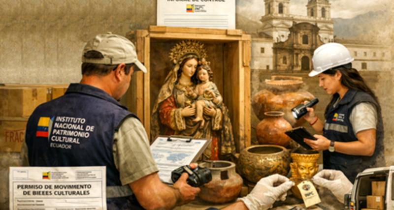 Trámite orientado a realizar el control técnico de los bienes del patrimonio cultural nacional para la movilización internacional, mediante la emisión del informe técnico.