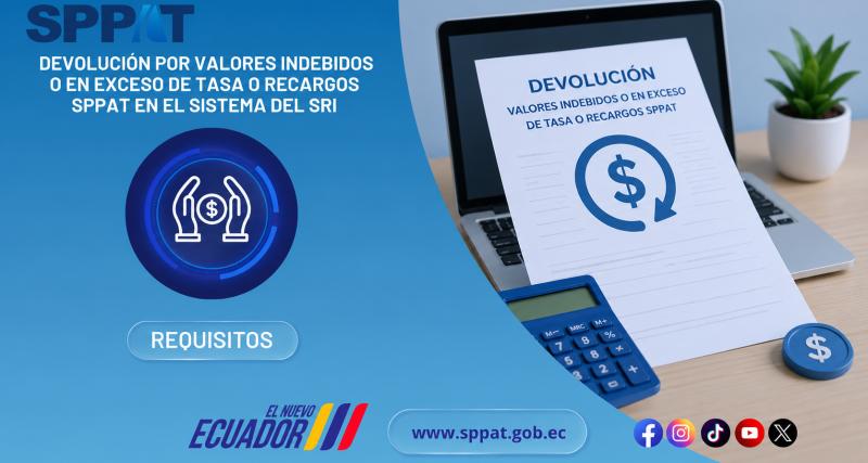 Devolución valores indebidos o en exceso