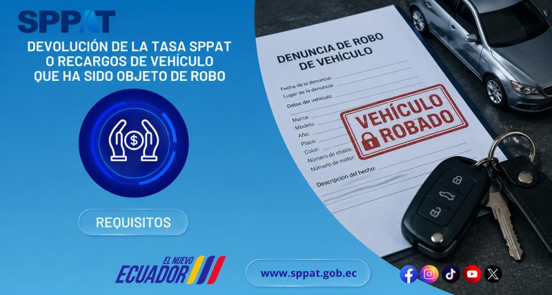 Devolución de vehículo que ha sido objeto de robo 