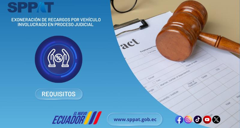 Exoneración involucrados en un proceso judicial