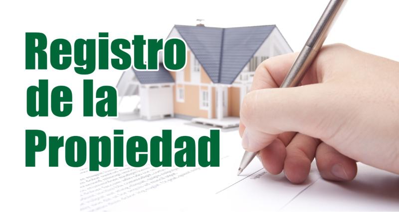 REGISTRO DE LA PROPIEDAD 