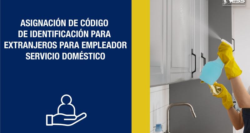 Código de identificación para extranjeros para empleador de servicio doméstico
