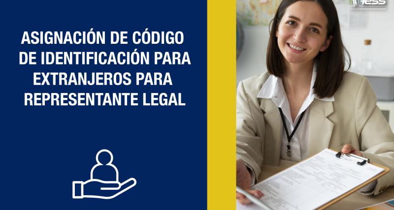 Código de identificación para extranjeros para representante legal