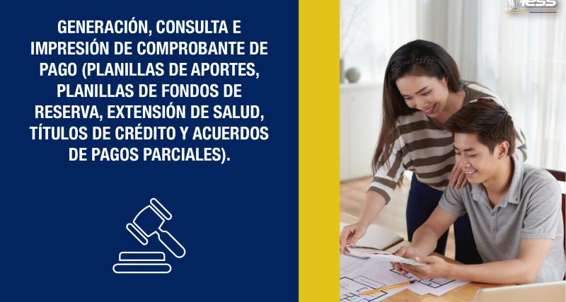 Generación, consulta e impresión de Comprobante de Pago