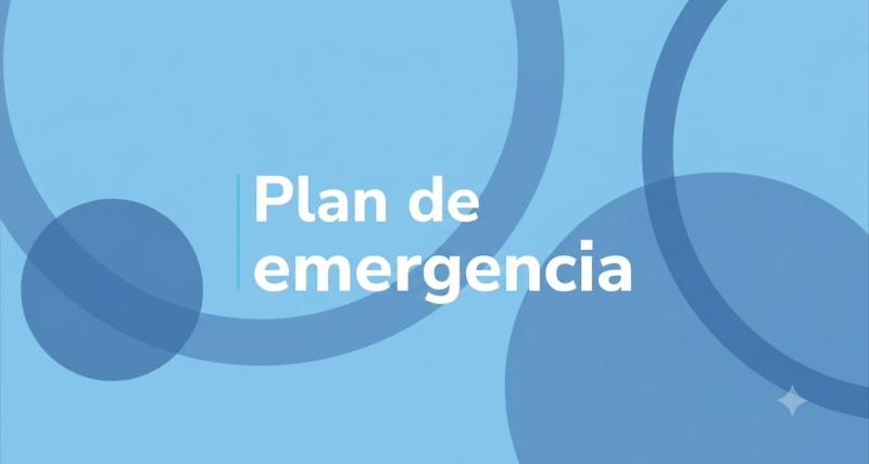Plan de emergencia