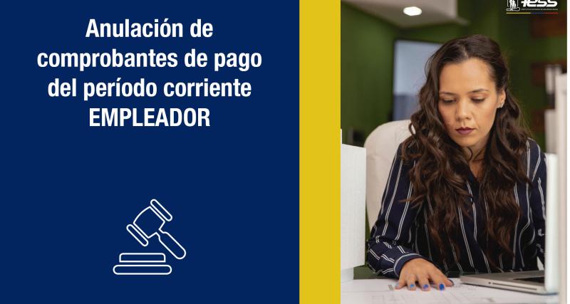 Anulación comprobantes pago período corriente empleador