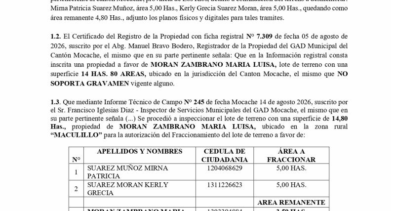 FRACCIONAMIENTO