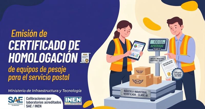 homologación de equipos de pesaje