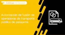 El usuario requirente puede solicitar en la ANT la autorización de fusión de operadoras de transporte público de pasajeros