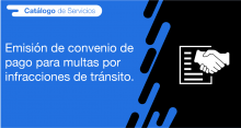 El usuario requirente puede solicitar en la ANT la emisión de convenio de pago para multas por infracciones de tránsito