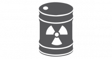 Gestión de desechos radiactivos o fuentes radioactivas en desuso