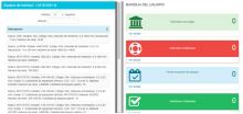 Captura de pantalla del sistema de calibraciones en Laboratorio