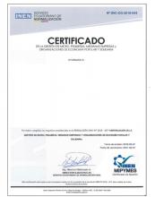 Mi primer certificado INEN
