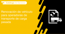 El ususario requirente puede solicitar en la ANT la renovación de vehículo para operadoras de transporte de carga pesada