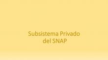 Subsistema Privado del Sistema Nacional de Áreas Protegidas