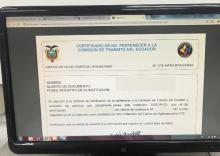Imagen de certificado