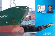 Matriculación por Primera Vez de Operadores Portuarios de Buque.