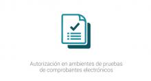Autorización en ambientes de pruebas de comprobantes electrónicos